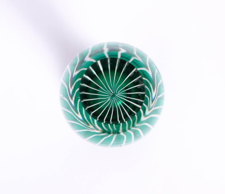 Swedish glass mid-century vase 1950s
