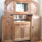 Buffet double corps Art Déco