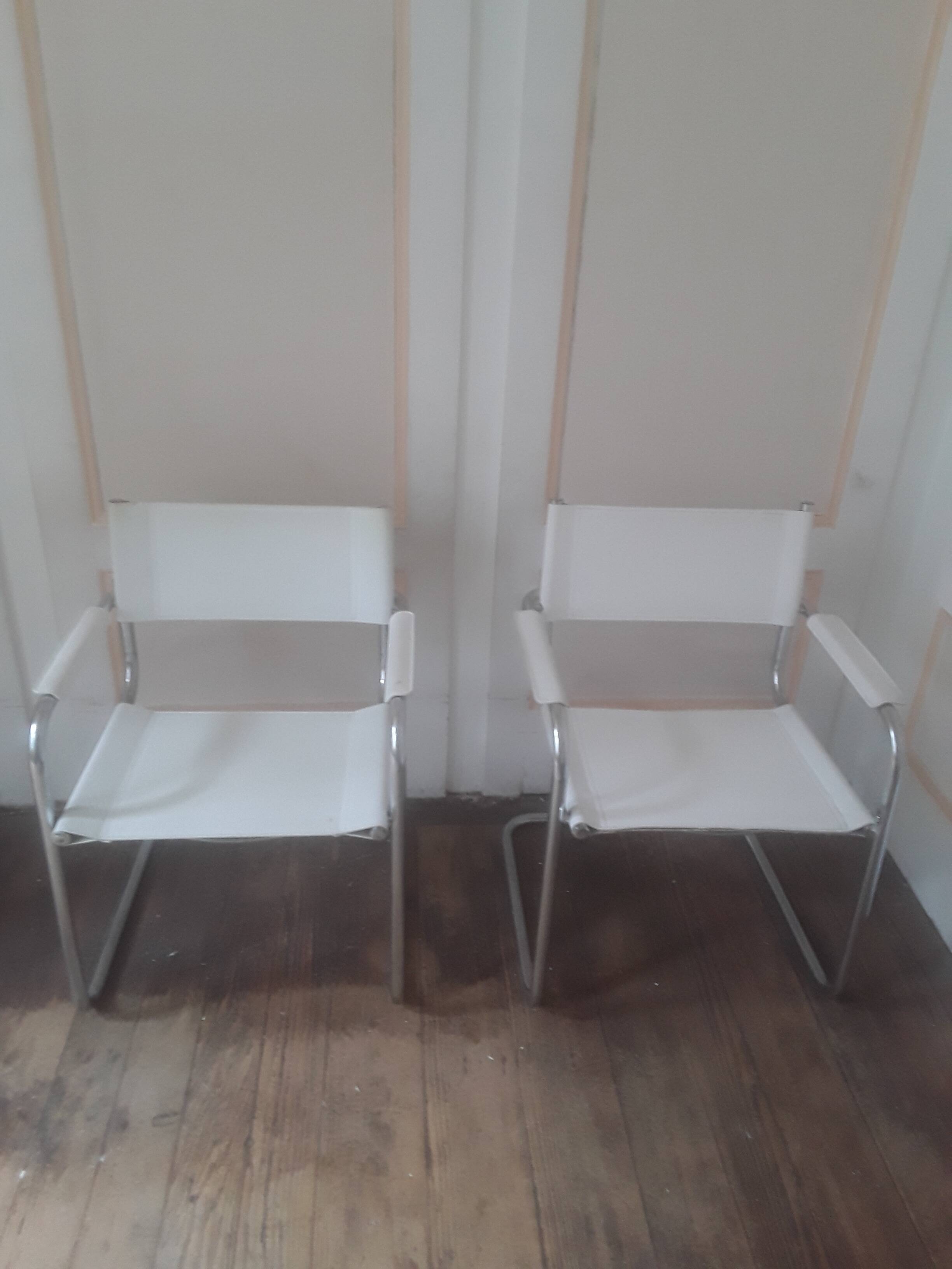 Fauteuil S34 cantilever Marcel Breuer
