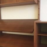 Mid-Century Modular Wall Unit Ergo in teak by John Texmon and Einar Blindheim for Blindheim Möbelfabrikk, 1960s.