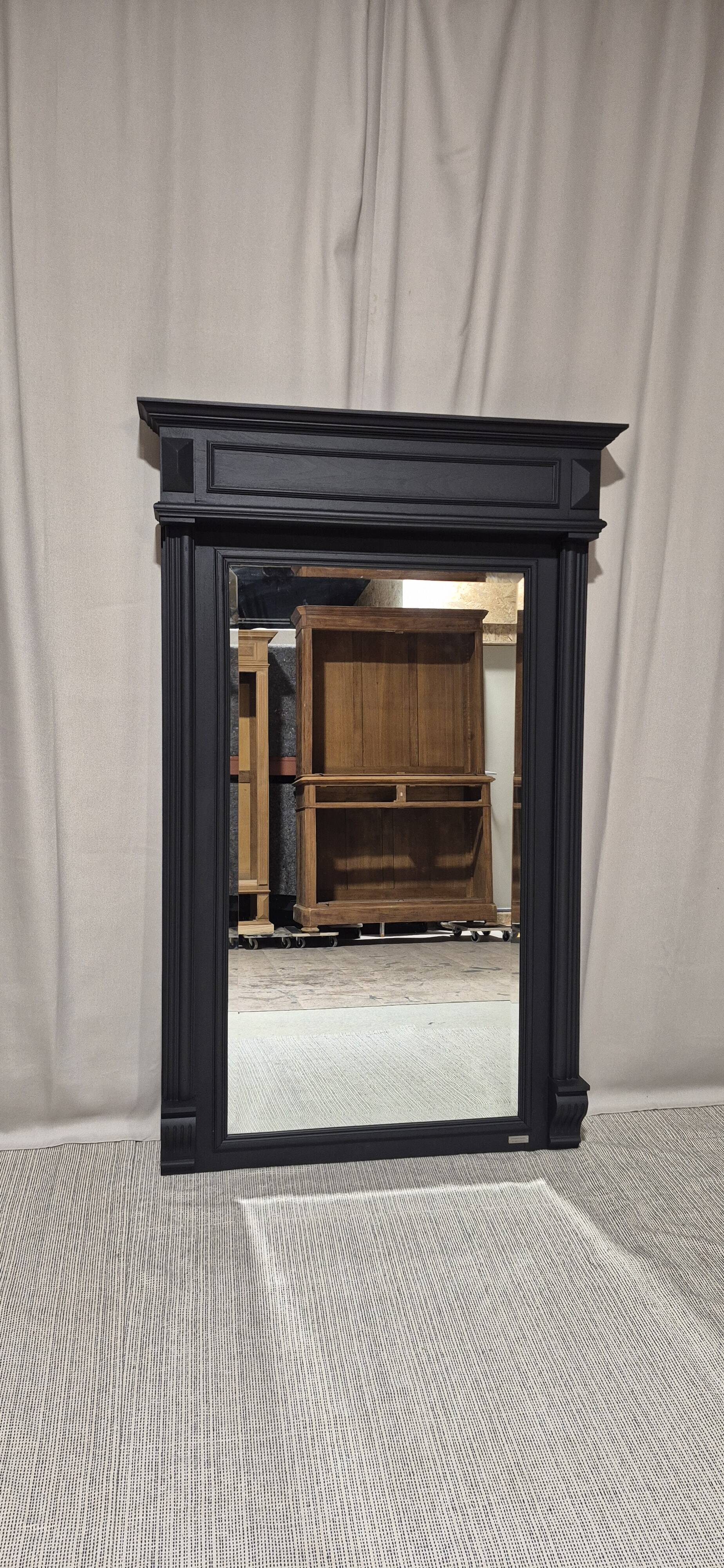 Antique bevelled mirror