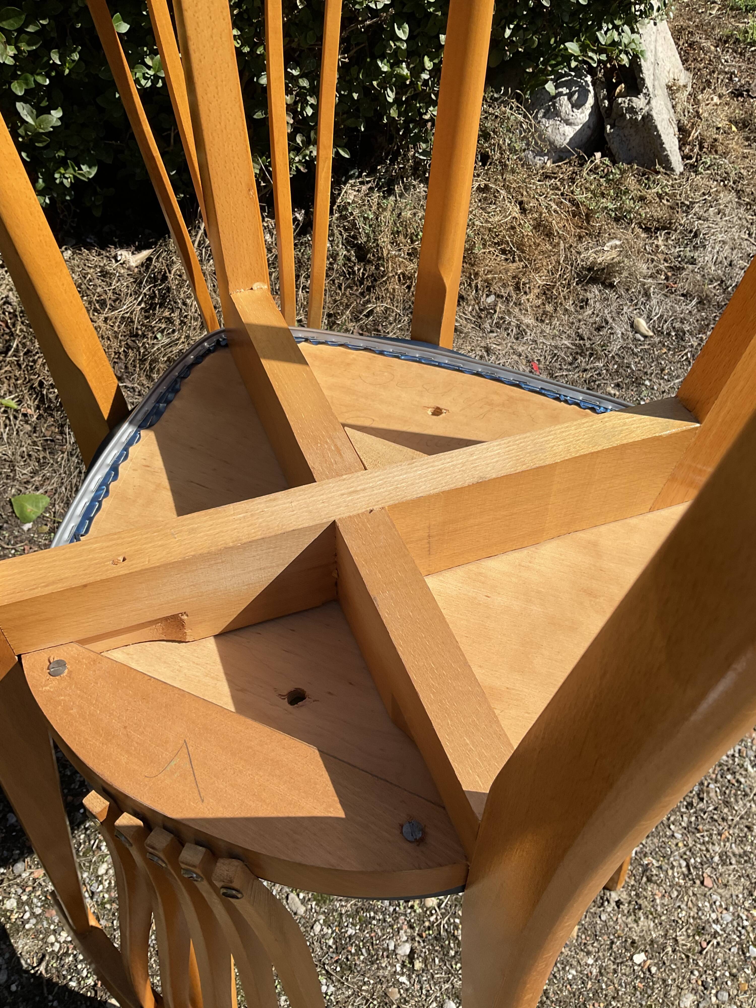 Pair of scandinavian chairs from the 60s