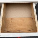 Moulded white sideboard