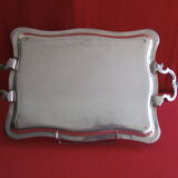 Louis XV-style silver metal platter