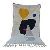 Tapis marocain authentique fait main 3x2 m