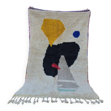 Authentic handmade Moroccan rug 3x2 m