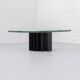 Heinz Lilienthal glass coffee table 1970s