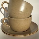 Pair of blond Grès Village lunches