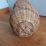 Marotte head with wicker rattan hat Africa Senegal