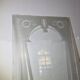 Art Deco engraved glass door panel