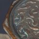 Vintage 20thc spanish embossed copper table by malart c.1930