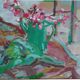 Pascale Rigat-Esselin (1952) - Gouache - 18 x 26 cm - signed, dated