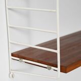 "Hylla" wall shelving system in teak