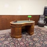 English Classic Kidney Shaped Chesterfield Desk