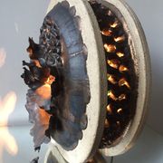Ceramic wall lamp by Githa Heske