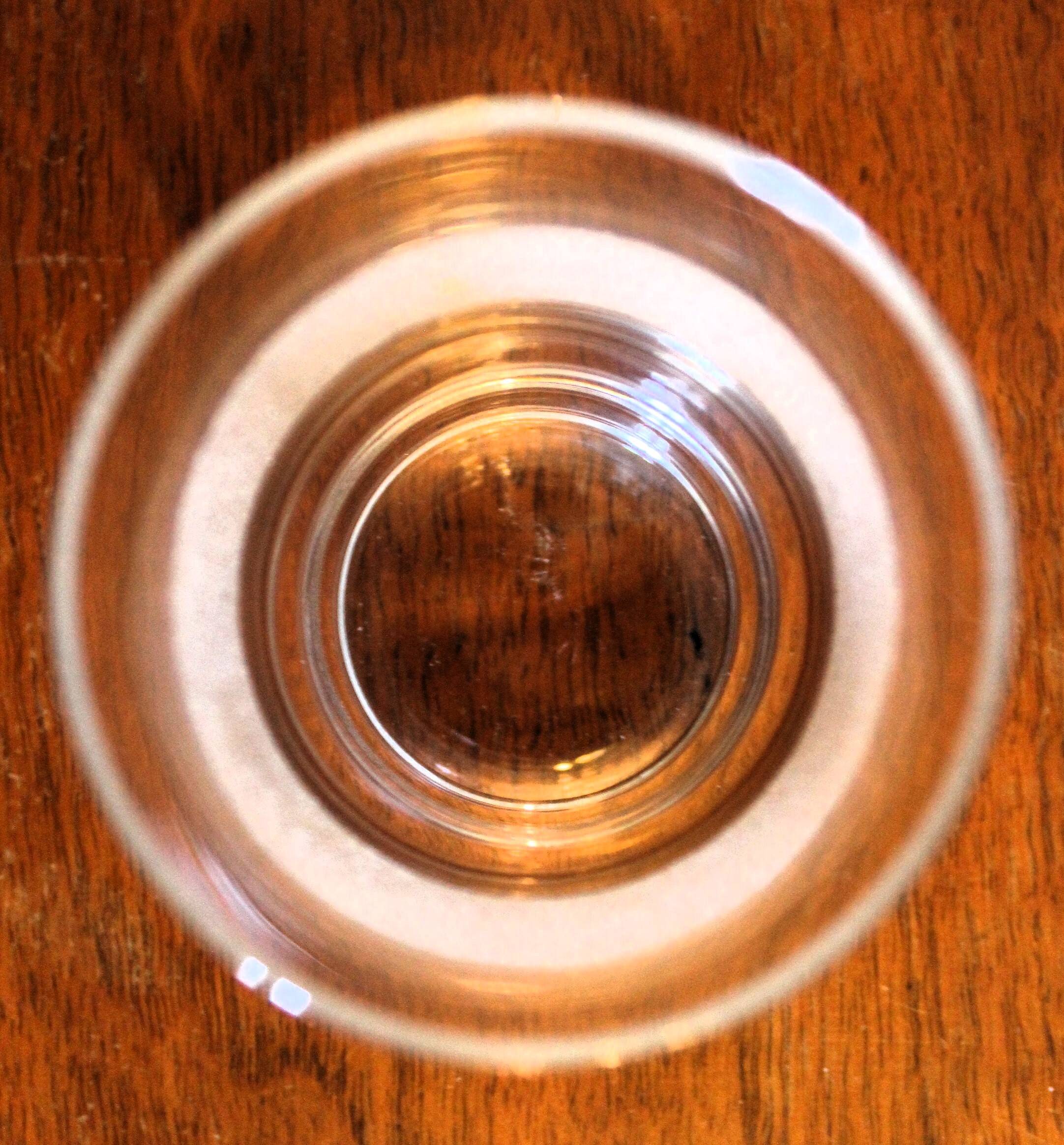 Set of 12 vintage 1950s granita glasses and pitcher