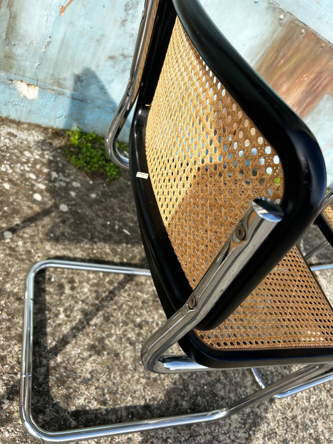 Set of 4 Cesca chairs by Marcel Breuer