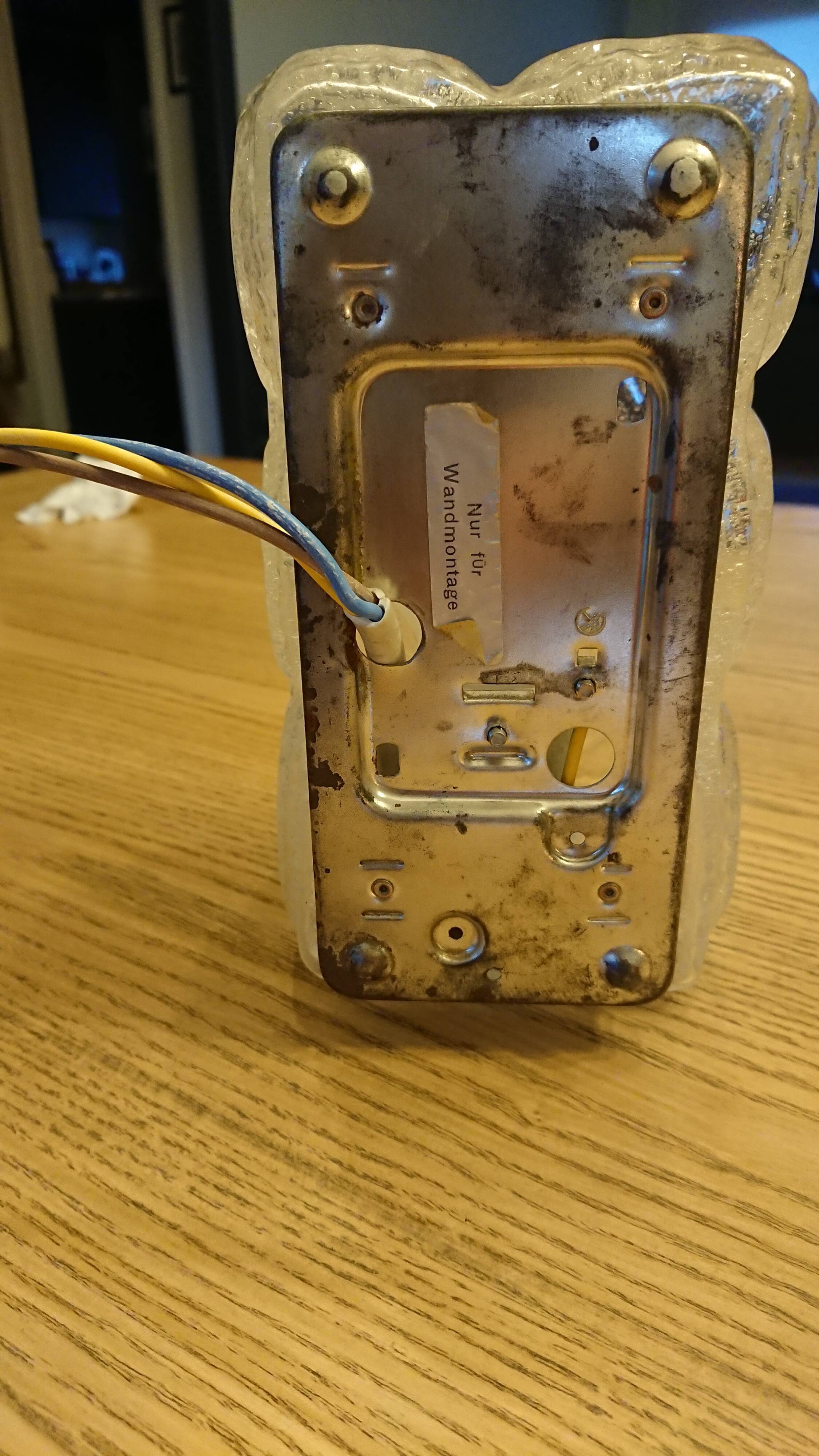 70s 1970s glass ceiling light