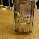 70s 1970s glass ceiling light