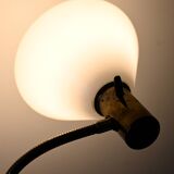 1950s Scandinavian Floor Lamp in Brass