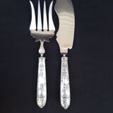 Service a fish, silver channel, 19th century