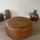 Vintage teak coupe salad bowl