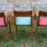 Bridge armchairs 60s