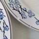 3 assiettes plates Digoin Sarreguemines modèle Pêcher