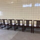Set of six vintage Illum Wikkelsø dining chairs