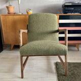 Fauteuil polonais original du milieu du siècle « type 364 » de la fin des années 50. Conçu par Barbara Fenrych-Węcławska