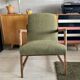 Original mid-century polish chair "type 364" from late 50s. Designed by Barbara Fenrych-Węcławska
