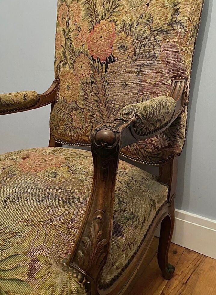 Armchair to the Queen, Regency era, eighteenth century