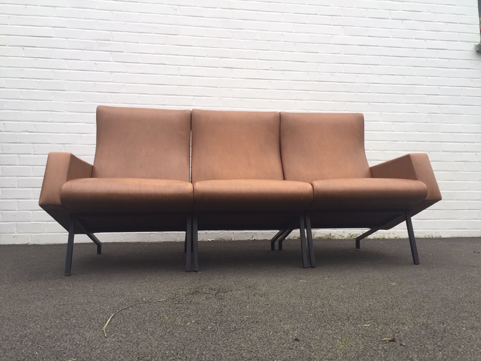 Set armchairs, model sofa "Miami" by Pierre Guariche for Meurop, 1950