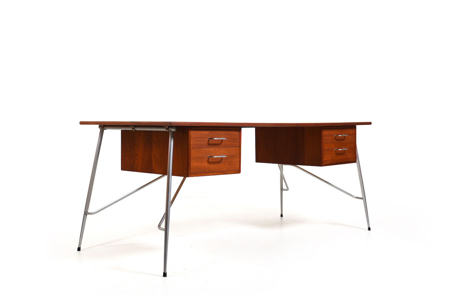 Fine Teck Desk Mod.202 par Børge Mogensen 1953