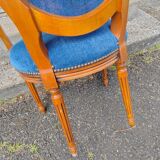 Pair of colorful medallion armchairs