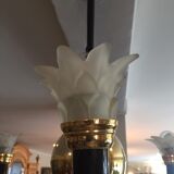 Lustre en laiton des année 70