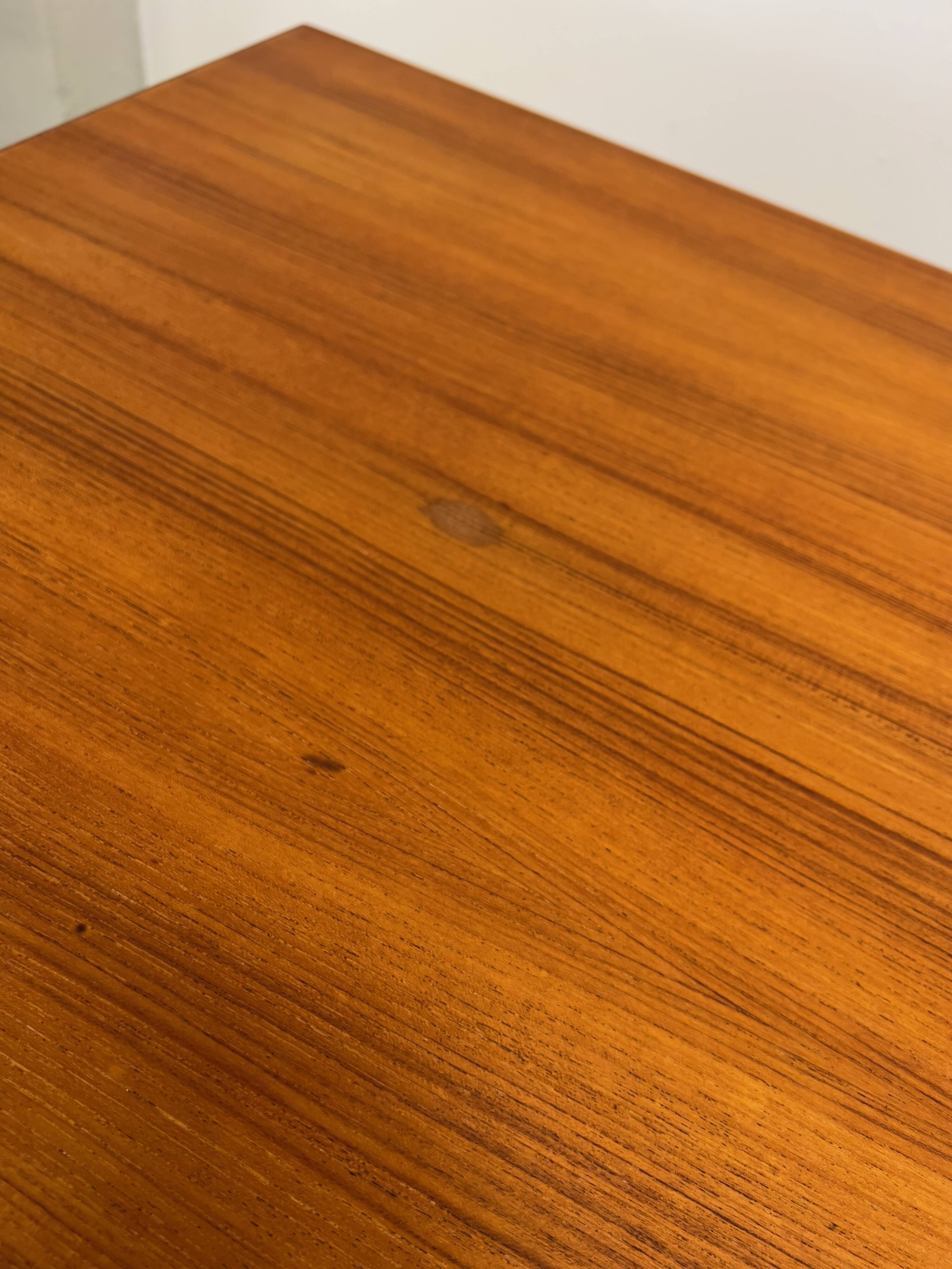 Teak Desk By Gunner Nielsen For Tibergaard, 1960s.
