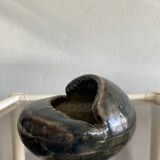 Empty ceramic pocket À.Bedu, La Borne, ca 1950