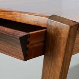 Anthroposophic Dining Table in Tigerwood 1930s/40s