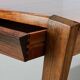 Anthroposophic Dining Table in Tigerwood 1930s/40s