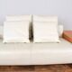 Italian Leather Sofa from Giorgetti, 1980s.