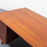 Teak desk from 1950s Danish modern architecture