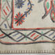 4x6 neutral handmade anatolian turkish rug,	115c192cm