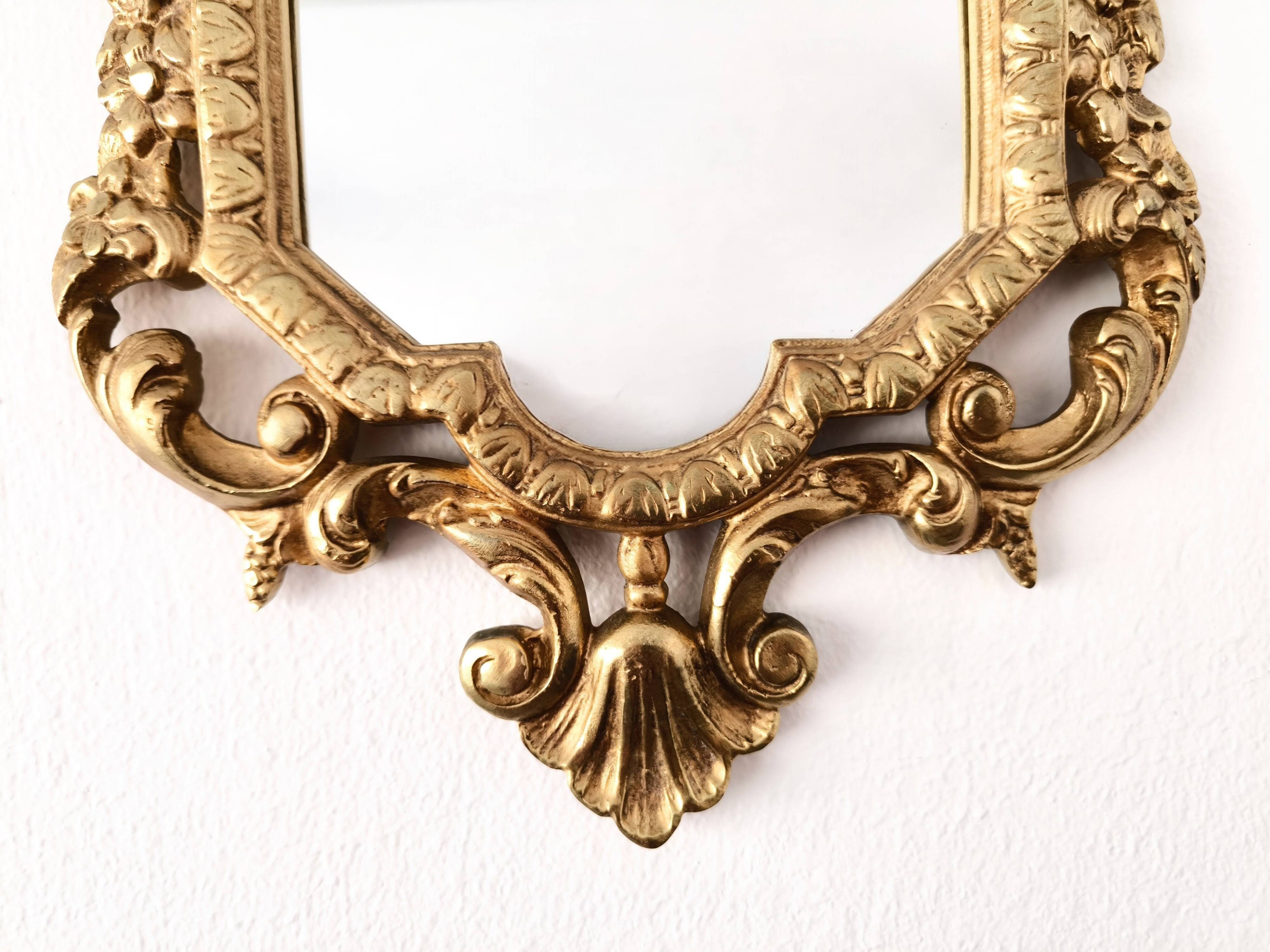 Bronze mirror in Louis XV style