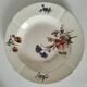 Assiette creuse Terre de Fer HB & Cie décor fleurs des champs 1900-1910