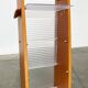 Etagère postmoderne en bois, métal et plastique de Ezech, années 1980