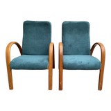 Pair of Baumann armchairs