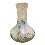 Vase porcelaine craquelé XIX