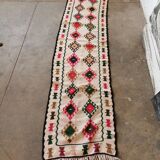 Tapis de couloir kilim berbère ancien