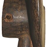 African wooden mask symbolising a buffalo, Nigeria, 28x39cm